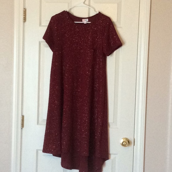 EUC S BURGUNDY ELEGANCE CARLY - Picture 1 of 4